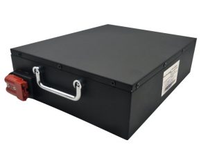 ਏਜੀਵੀ ਰੋਬੋਟ ਲਈ RS4835 ਸੰਚਾਰ ਦੇ ਨਾਲ ਹਲਕਾ ਭਾਰ 24V50Ah ਲੀ-ਆਇਨ ਬੈਟਰੀ