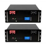 LifePO4 ਬੈਟਰੀ 48V 100Ah ਲਿਥੀਅਮ ਬੈਟਰੀ ਸੋਲਰ ਸਟੋਰੇਜ 48v ਰੀਚਾਰਜਯੋਗ ਬੈਟਰੀ ਪੈਕ