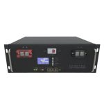 5U ਕੈਬਨਿਟ ਦੇ ਨਾਲ 6000 ਸਾਈਕਲ 48V 100Ah 5Kwh RS48 LiFePo4 ਸੋਲਰ ਬੈਟਰੀ